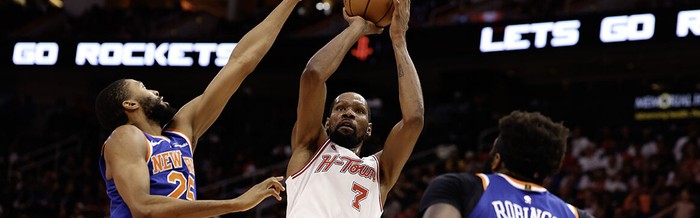 天天盈球app-杜兰特：一旦我拿到球 对手就任我宰割了|凯文·杜兰特|凯文-杜兰特|休斯敦火箭队|NBA常规赛|纽约尼克斯队_新浪体育_新浪新闻