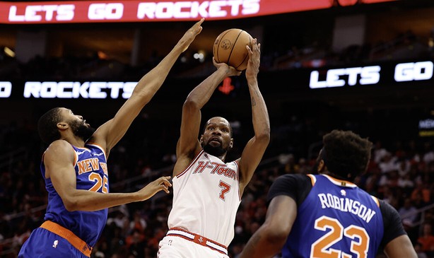 天天盈球app-杜兰特：一旦我拿到球 对手就任我宰割了|凯文·杜兰特|凯文-杜兰特|休斯敦火箭队|NBA常规赛|纽约尼克斯队_新浪体育_新浪新闻